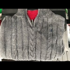 Grey Nautica sweatshirt